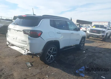 2025 Jeep Compass Limited 4X4 z USA, uszkodzony, nr VIN 3C4NJDCN7ST623848